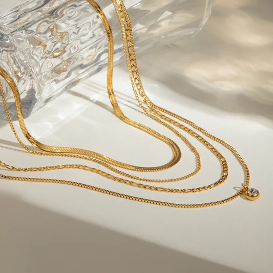 That Girl necklace stack